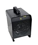 Bosmere 2kW Greenhouse Space Heater with Thermostat Control | Fan and Heater Settings | For Garden, Workshop, Garage | N293