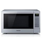 Panasonic CT57 Slim Combination Microwave Oven & Grill with Turntable, 27 Litres, 1000 W Power, 29 pre-set menus, Silver