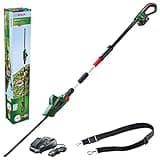 Bosch Lawn and Garden 06008B3070 Cordless Telescopic Hedge Trimmer UniversalHedgePole 18 (1 Battery, 18 Volt System in Cardboard Box)