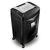 Duronic Paper Shredder PS991 | 18 X A4 Sheets at a Time | Destroys Credit Cards & CDs | Cross Cut | Electric Shredder | GDPR: Protects Against Data Theft | Extra Large 31 Litre Bin | Home or Office