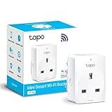 Tapo Smart Plug Wi-Fi Outlet, Works with Amazon Alexa &Google Home,Max 13A Wireless Smart Socket, Device Sharing, Without Energy Monitoring, No Hub Required (Tapo P100)