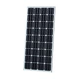 160W Photonic Universe monocrystalline solar panel with 5m of solar cable, for charging a 12V battery in a motorhome, caravan, campervan, RV, boat or yacht, or off-grid/backup solar power systems