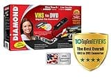 Diamond VC500 USB 2.0 One Touch VHS to DVD Video Capture Device with for Win7, Win8 & Win10